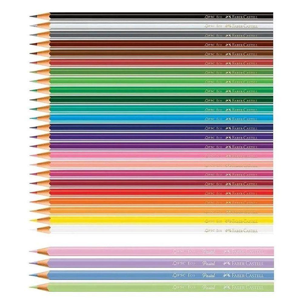Lápis De Cor Ecolápis 120124+4p 28 Cores - Faber Castell - 2