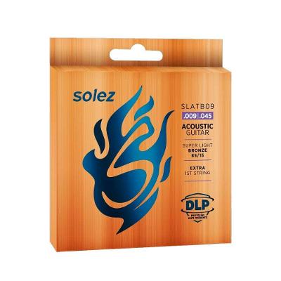 Corda Solez P/ Violão Aço Slatb09 9/45 Bronze 85/15 - Ec0571