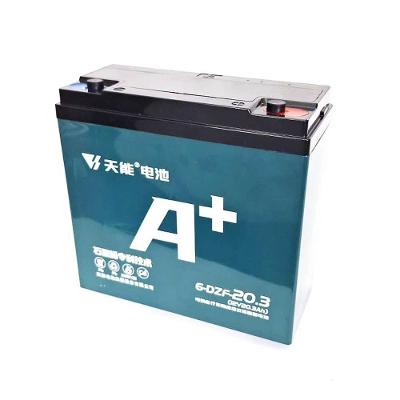 Bateria 12v 20ah ácido Chumbo 6-dzf-20.3 Tian Neng