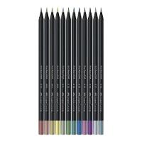 Lápis De Cor Ecolápis Supersoft 120712softmet 12 Cores Metálicas - Faber Castell - 2