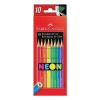 Lápis De Cor Ecolápis 120410n 10 Cores Neon - Faber Castell - 1