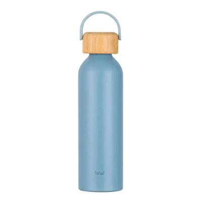 Garrafa De água Em Alumínio 500ml Ga0601 Azul Bali - Brw