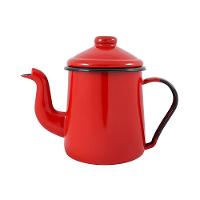 Cafeteira Tradicional Esmaltada Vermelho 1,1 L Ewel - 1