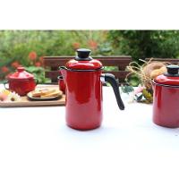 Cafeteira Tradicional Esmaltada Vermelho 1,1 L Ewel