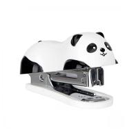 Mini Grampeador Panda Com Extrator E Grampos 12 Folhas Branco - Tilibra - 2