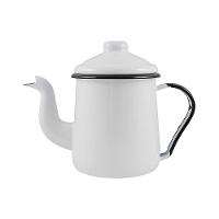 Cafeteira Tradicional Esmaltada Branco 1,1 L Ewel - 1