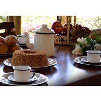 Cafeteira Tradicional Esmaltada Branco 1,1 L Ewel