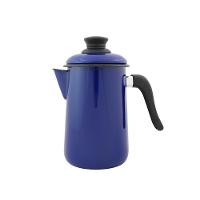 Bule Para Café Esmaltado Azul 1,5 L Ewel - 1