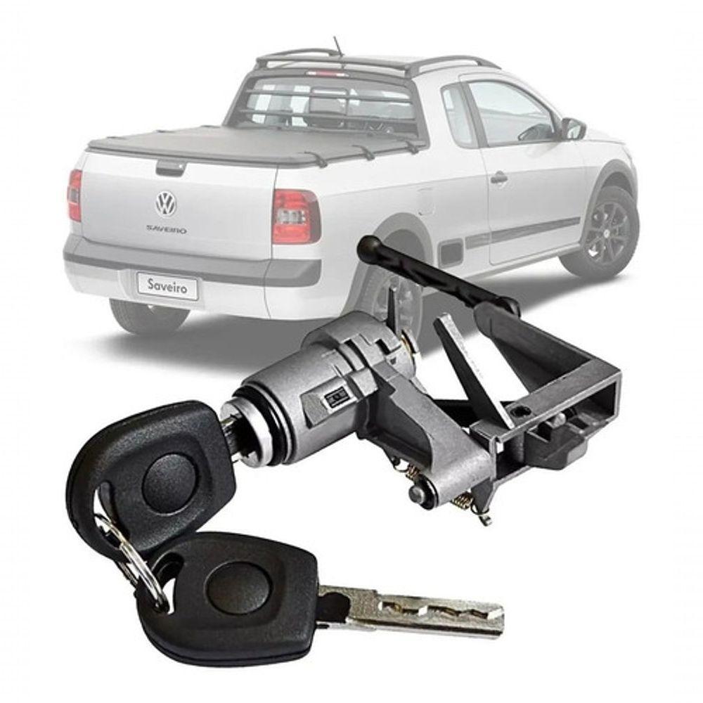 Cilindro Tampa Caçamba Com Chave Saveiro G5 - 1