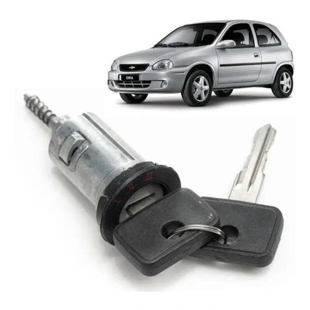 Cilindro Ignição Coluna Direção Com Chave Corsa 1994 A 2010 - 1