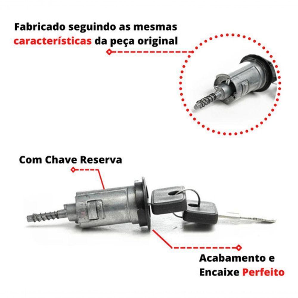 Cilindro Ignição Coluna Direção Com Chave Corsa 1994 A 2010 - 2