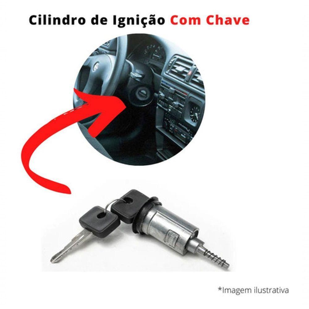 Cilindro Ignição Coluna Direção Com Chave Corsa 1994 A 2010 - 3