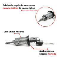 Cilindro Ignição Coluna Direção Com Chave Corsa 1994 A 2010 - 2