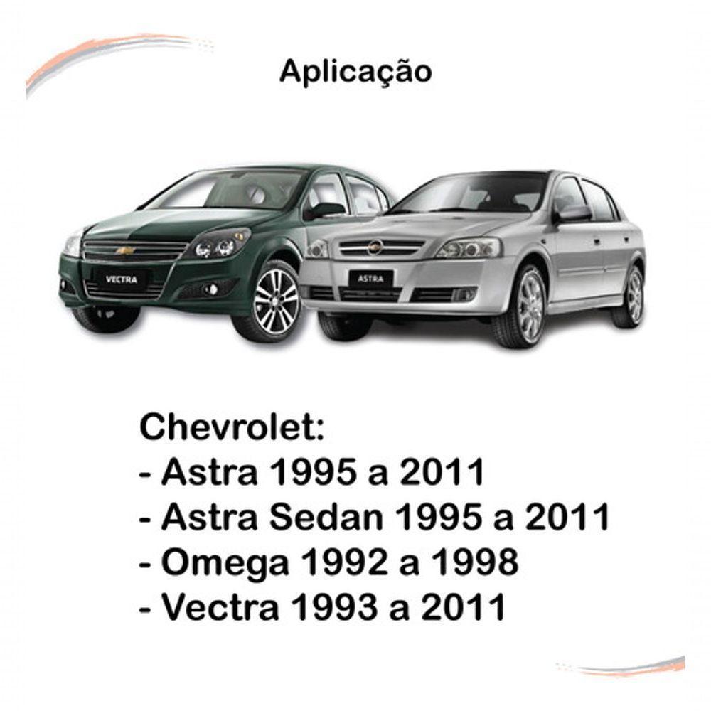 Borracha Porta C- Aba Astra Vectra 95 A 11 Linha Premium - 2