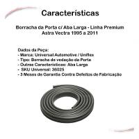 Borracha Porta C- Aba Astra Vectra 95 A 11 Linha Premium - 3