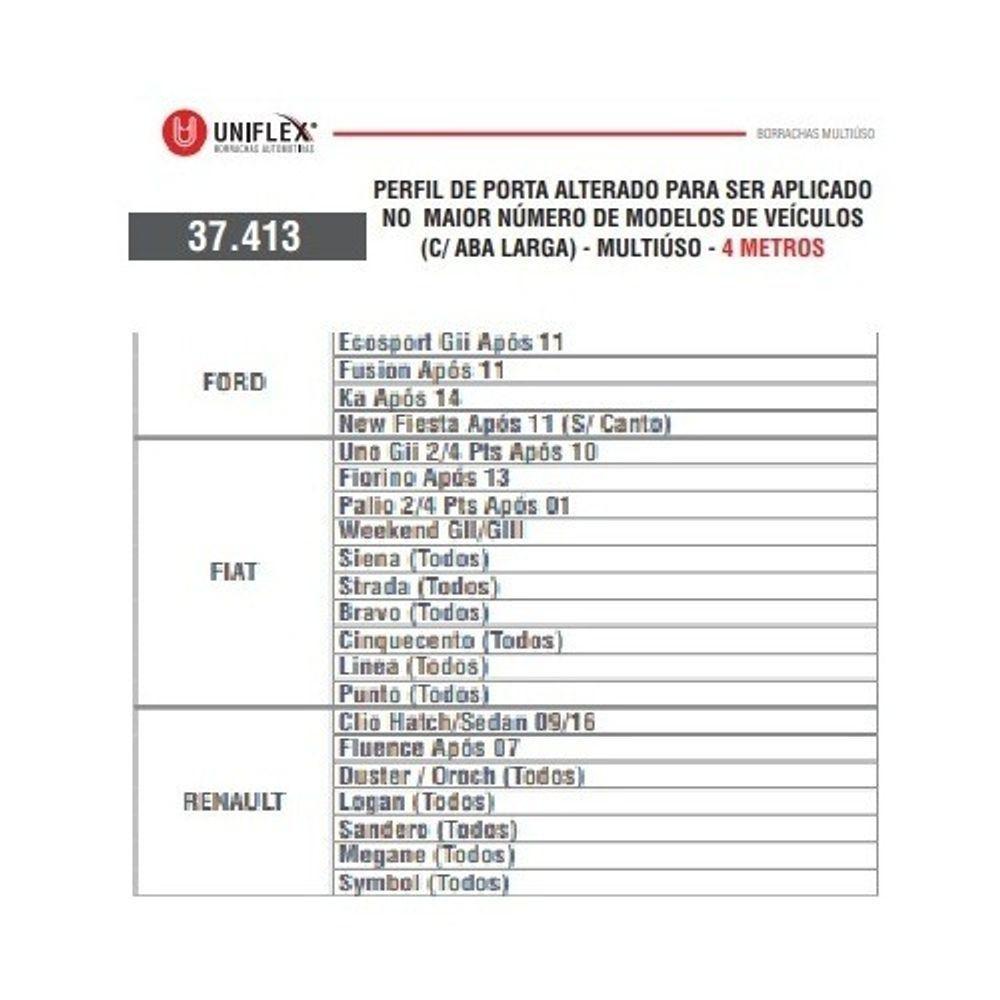 Borracha Vedação Proteção Porta Diant Tras Prisma 06 A 2012 - 5