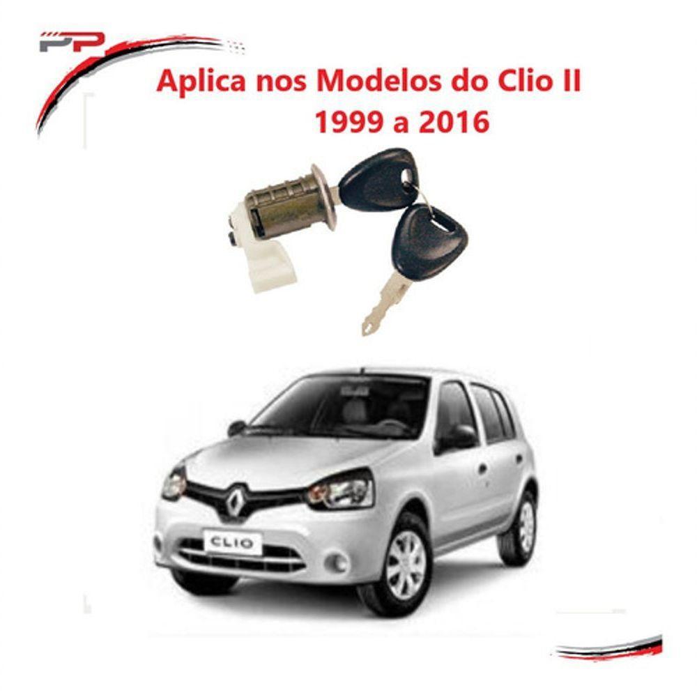 Cilindro Miolo Porta Direita Clio 2 1999 A 2012 2 4 Portas - 4