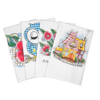 Pano De Prato Lomaer Sacaria 50 X 70cm Estampado 12 Unidades - 3