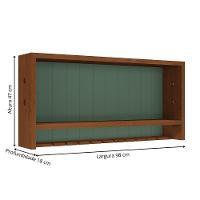 Adega Bar De Parede Com Suporte Para Taças - Meyer Móveis - 3