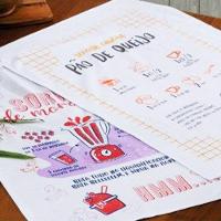 Pano De Prato Lomaer Sacaria 50 X 70cm Especial Receitas 06 Unidades - 4