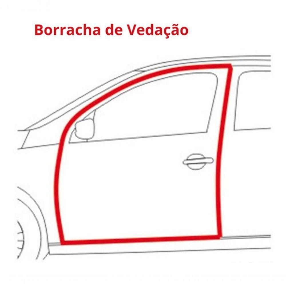 Borracha Vedação Da Porta Fox Crossfox Spacefox 2003 A 2009 - 3