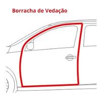 Borracha Vedação Da Porta Fox Crossfox Spacefox 2003 A 2009 - 3