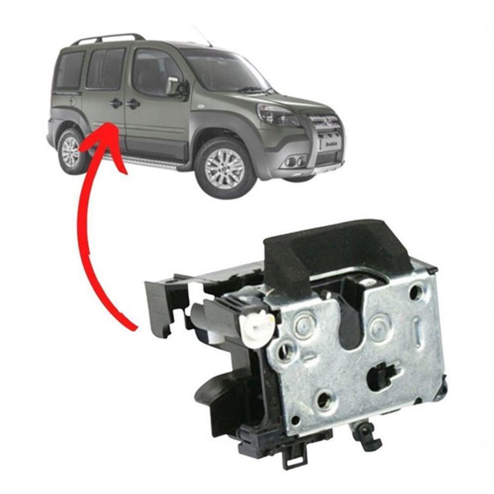 Fechadura Porta Lateral Corrediça Doblo Após 02 - 2