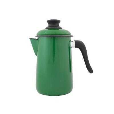 Bule Para Café Esmaltado Verde 1,5 L Ewel