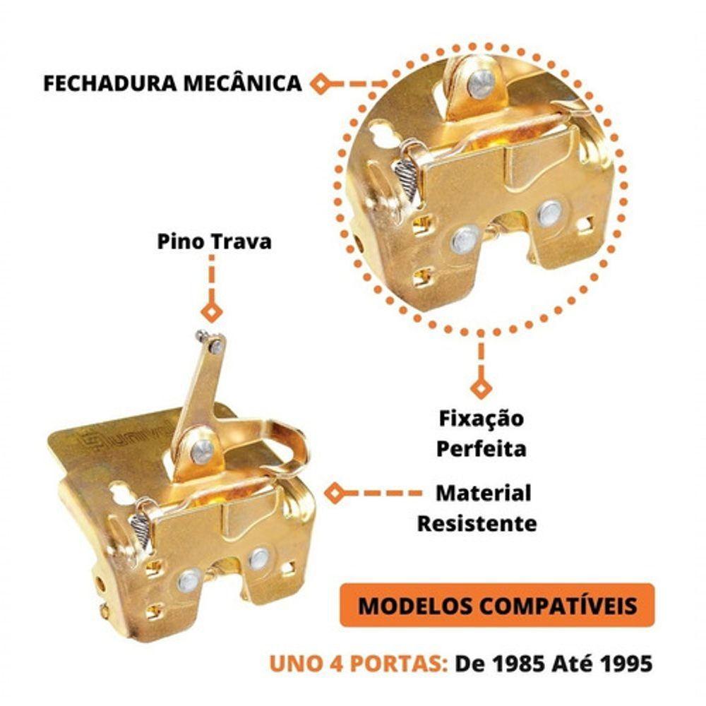 Fechadura Interna Porta-malas Uno 85 A 95 - 2