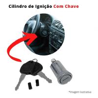 Cilindro Ignição Coluna Direção Com Chave Prisma 2006 A 2013 - 3