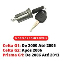 Cilindro Ignição Coluna Direção Com Chave Prisma 2006 A 2013