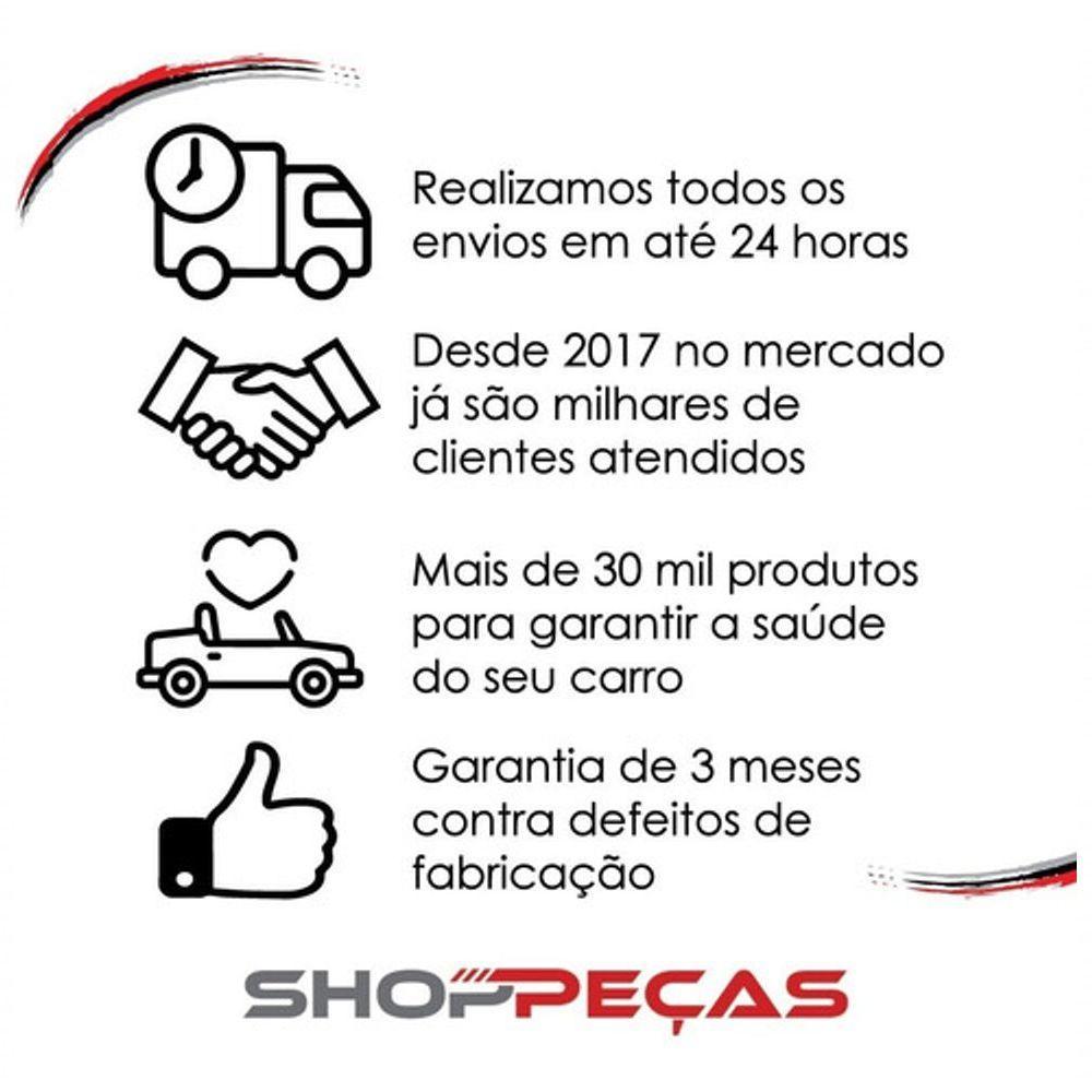 Fechadura Porta Diant Lado Esquerdo Gol G3 94 A 00 4pts - 4