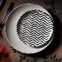 Conjunto De Xícara De Chá Com Pires 06 Peças Coup Chevron Porto Brasil