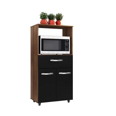 Balcão Multiuso Luna Com Nicho Para Microondas E Forno