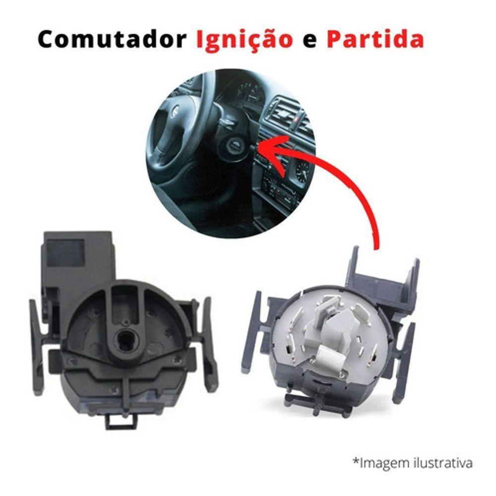Comutador Elétrico Ignição Partida Direção Astra 1999 A 2011 - 4
