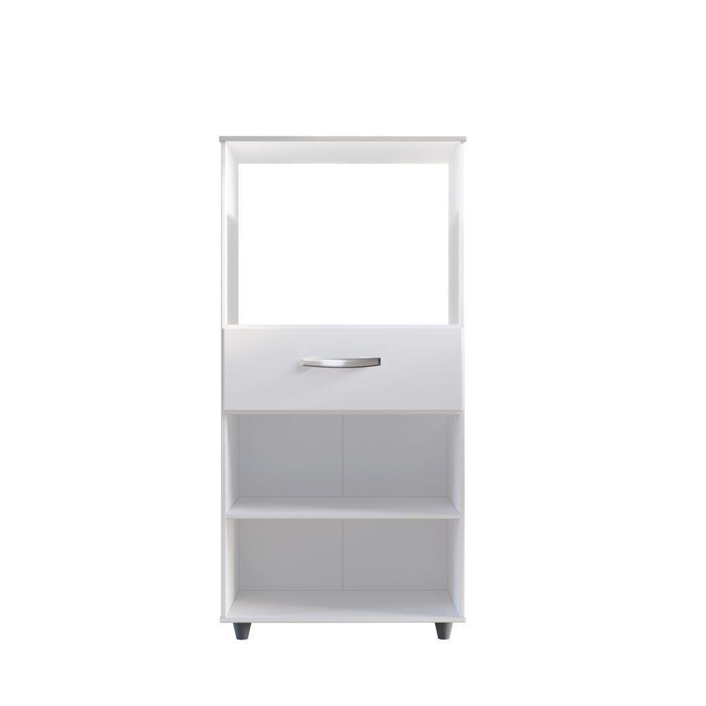 Balcão Multiuso Luna Com Nicho Para Microondas E Forno - 2