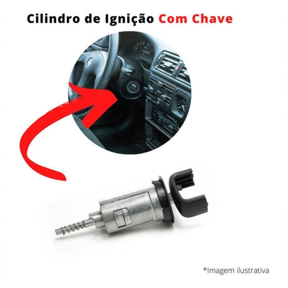 Cilindro Ignição Coluna Direção Com Chave Astra 1995 A 2011 - 3