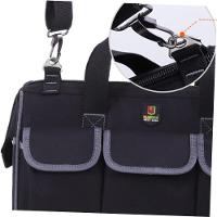 Bolsa Ferramentas Mochila Eletricista Mala Maleta Ombro 13 Bolsos Organizador Reforcado Multiuso - 6