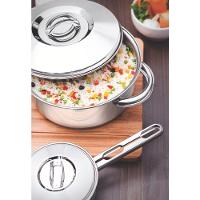 Caçarola Funda 20 Cm 3,6 L + Caçarola Funda 24 Cm 6,1 L Solar Em Aço Inox Fundo Triplo Tramontina - 5