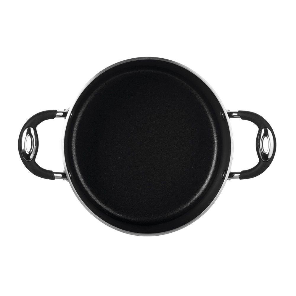 Caçarola Dom Preta 30 Cm 9,3 L Em Alumínio Com Revestimento Interno Antiaderente - 9