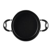 Caçarola Dom Preta 30 Cm 9,3 L Em Alumínio Com Revestimento Interno Antiaderente - 5