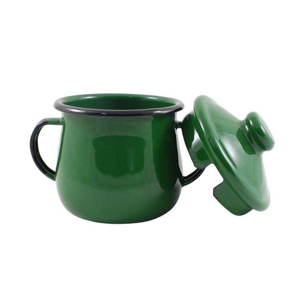 Açucareiro Esmaltado Verde 380 Ml Ewel - 4