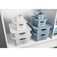 Cesto De Roupa Bege 47 L Com Tampa 41 X 31 X 55 Cm - 10