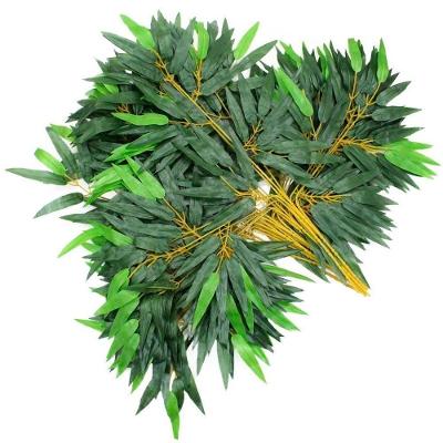 60 Galhos Arranjo De Bambu Decoração Artificial Planta 57cm