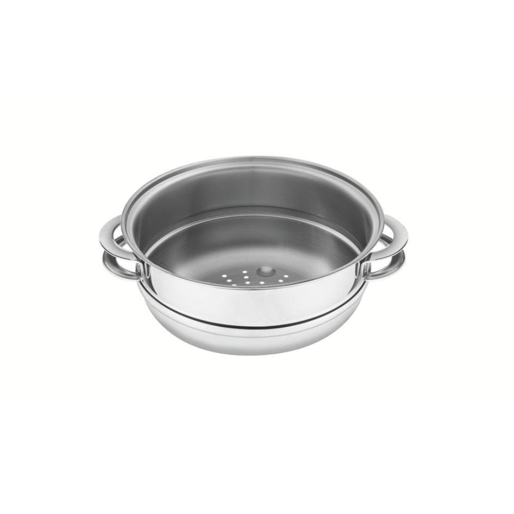 Jogo De Caçarola Solar 4 Peças + Cozi-vapore Solar Em Aço Inox Fundo Triplo Tramontina - 7