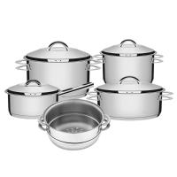 Jogo De Caçarola Solar 4 Peças + Cozi-vapore Solar Em Aço Inox Fundo Triplo Tramontina - 2
