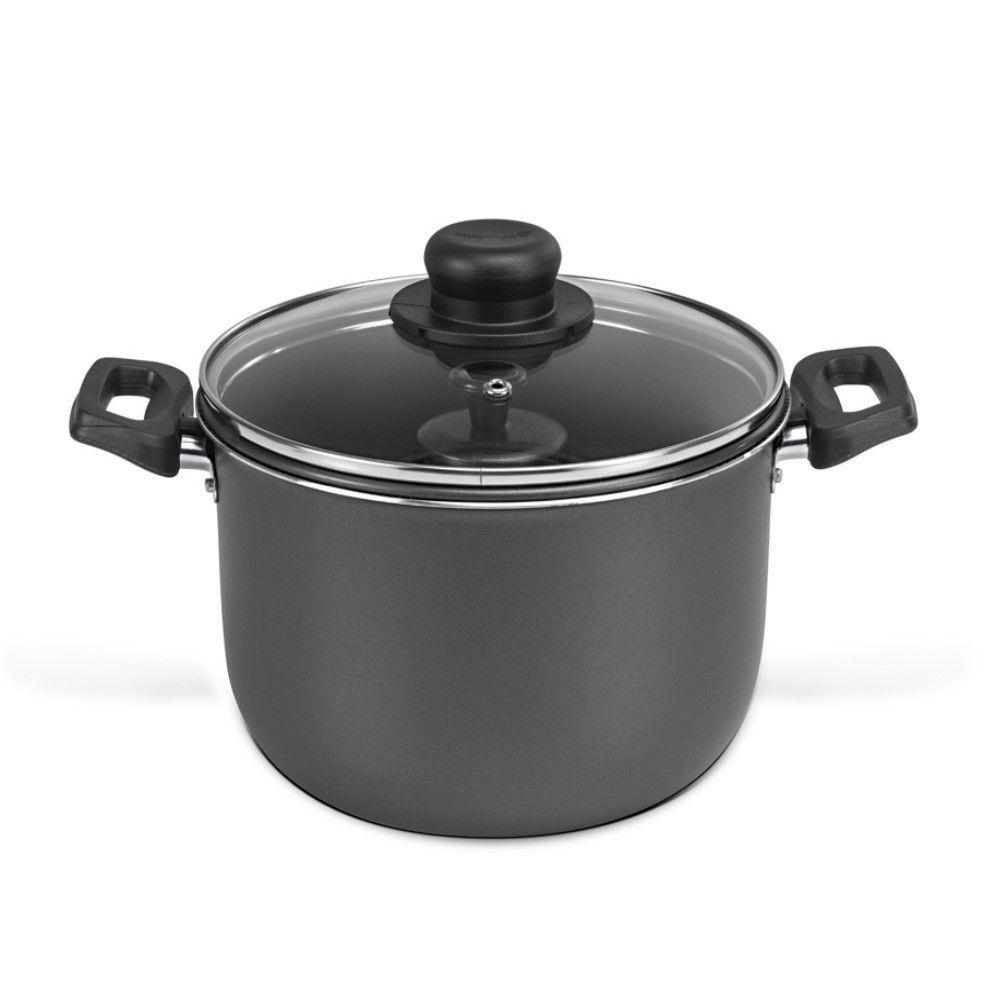Jogo Banho Maria Pudinzeira Grafite 24 Cm 6,5 L Em Alumínio Com Revestimento Antiaderente Multiflon - 3