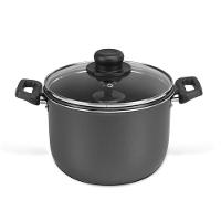 Jogo Banho Maria Pudinzeira Grafite 24 Cm 6,5 L Em Alumínio Com Revestimento Antiaderente Multiflon - 9