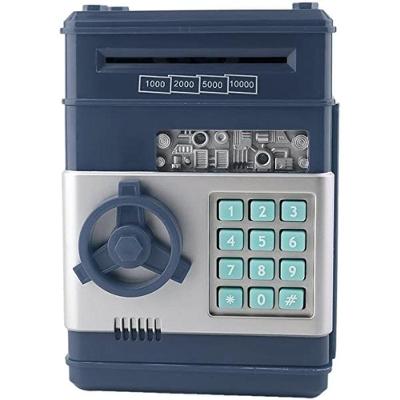 Cofre Eletronico Digital Mini Caixa Com Segredo De 4 Digitos Com Insercao Automatica De Notas