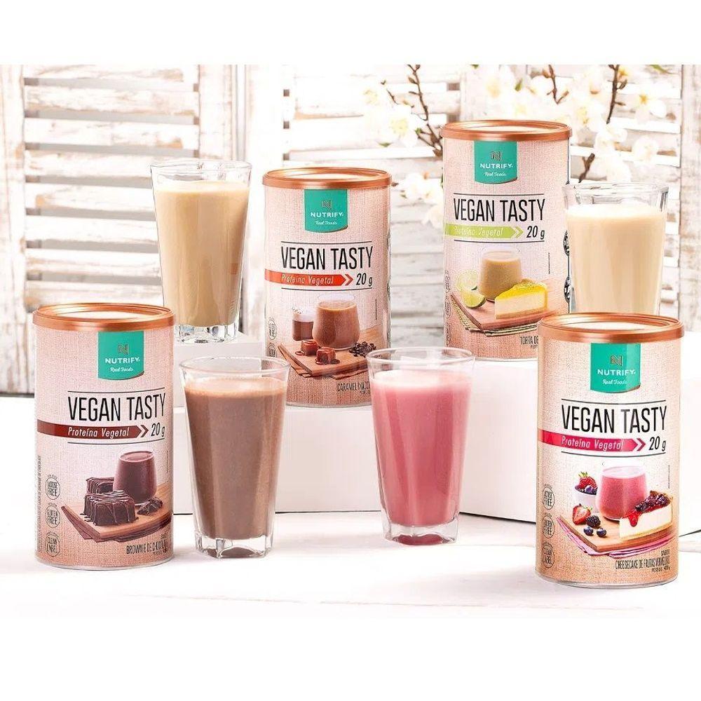 Vegan Tasty 420g Sabor Cheesecake De Frutas Vermelhas - 3